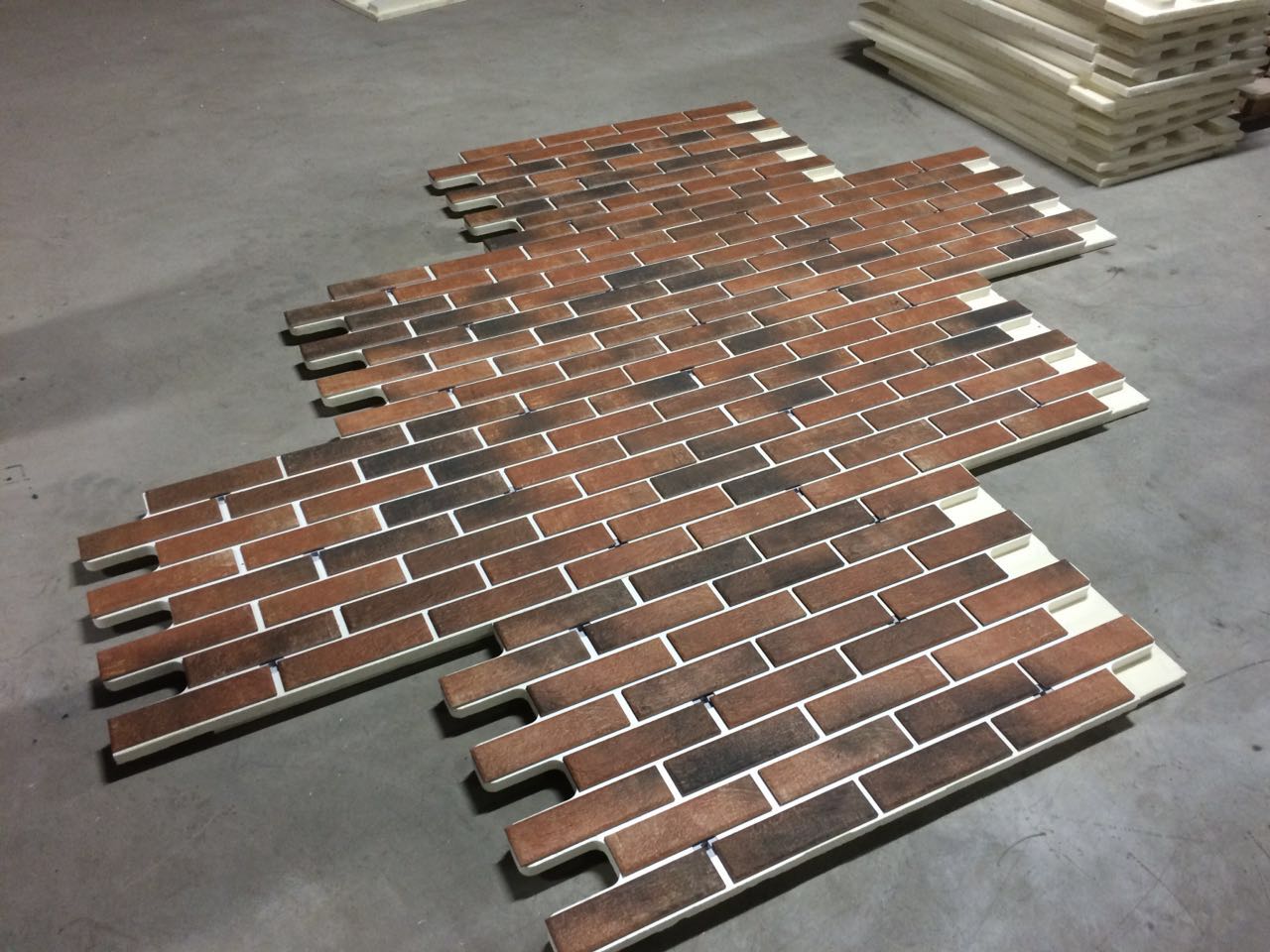 Retro Brick Salt, Толщина 30 мм, Фасадные Термопанели Rufford