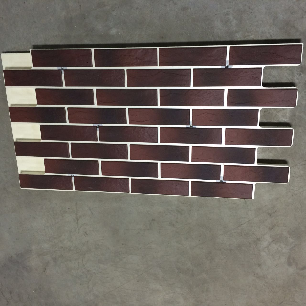 Retro Brick Salt, Толщина 30 мм, Фасадные Термопанели Rufford